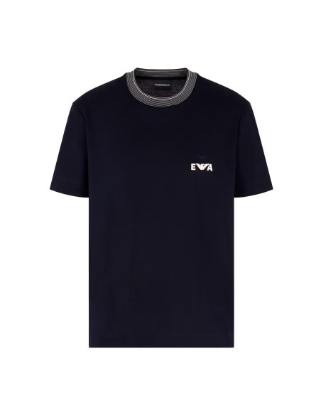 Emporio Armani - Camiseta Con Bordado