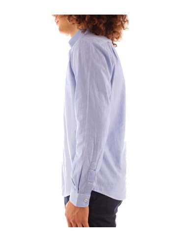 Napapijri - Camisa Hombre Azul - Manga Larga