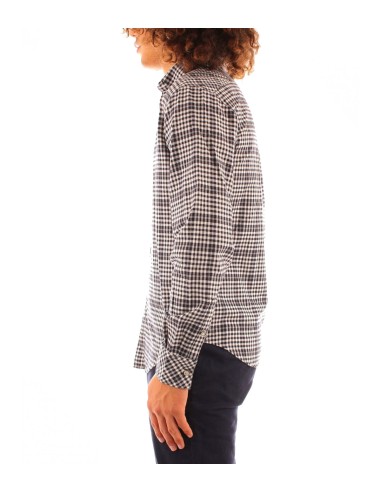 Napapijri - Camisa Hombre Beige - Manga Larga