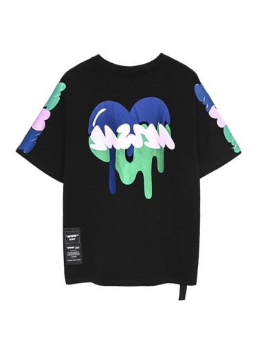 Mod Wave Movement - Camiseta Gráfico Corazón