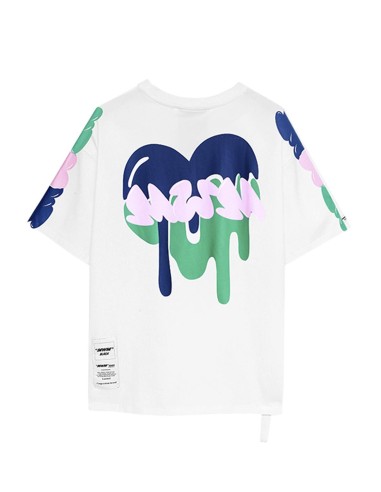 Mod Wave Movement - Camiseta Gráfico Corazón