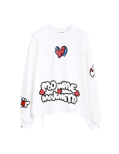 Mod Wave Movement - Sudaderas Gráfico Corazón