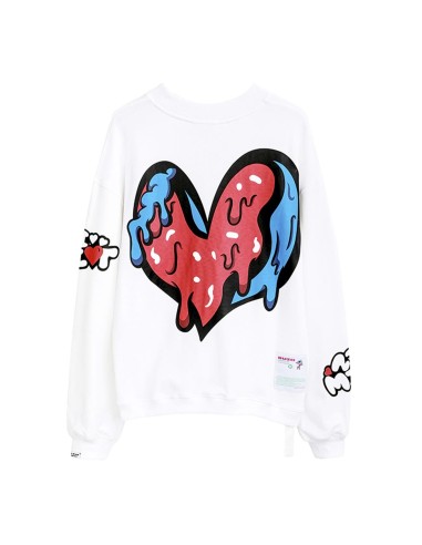 Mod Wave Movement - Sudaderas Gráfico Corazón