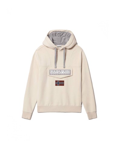 Napapijri - Sudadera Hombre Beige - Capucha