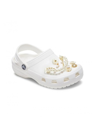 Crocs - Pack 5 Jibbitz Gold And Floral