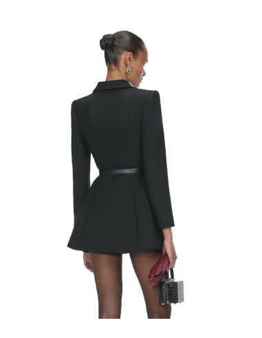 Self-Portrait - Vestido Wool Crepe