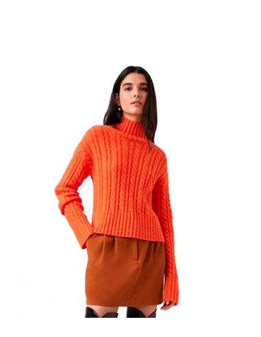 French Connection - Jersey Mujer Naranja