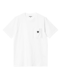 Carhartt WIP - Camiseta S/S con Parche de Corazón