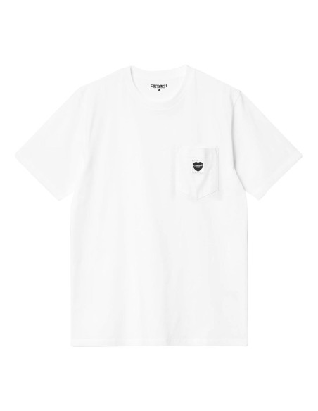 Carhartt WIP - Camiseta S/S con Parche de Corazón