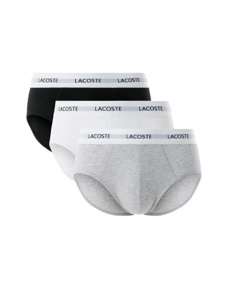 Lacoste -Pack De Calzoncillos Con Logo