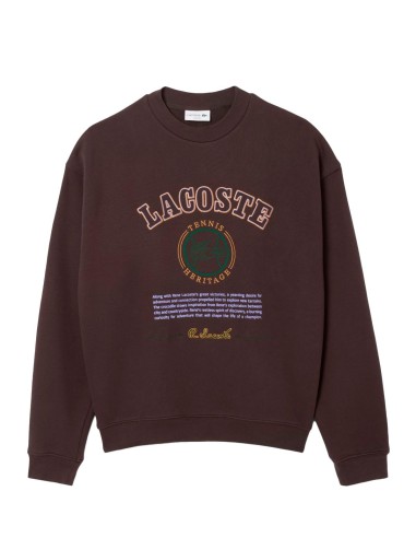 Lacoste - Sudadera Con Bordado Heritage