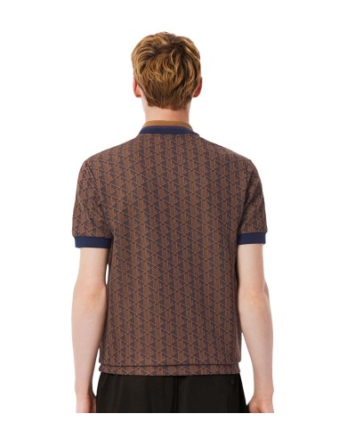 Lacoste - Polo de Jacquard con Monograma