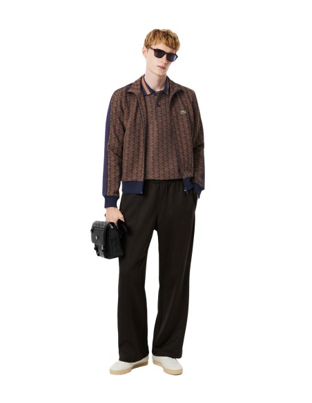 Lacoste - Polo de Jacquard con Monograma