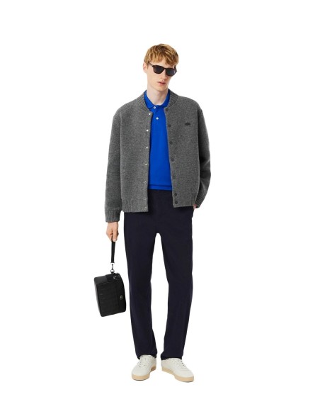 Lacoste - Pantalón Chino de Pana de Corte Regular