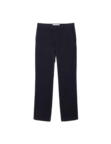 Lacoste - Pantalón Chino de Pana de Corte Regular