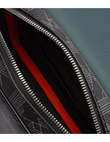 Lacoste - Bolso de Mensajero con Solapa y Clip The Blend