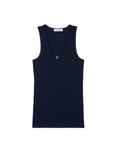 Lacoste - Camiseta De Tirantes De Corte Ajustado