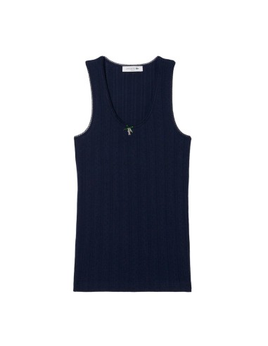 Lacoste - Camiseta De Tirantes De Corte Ajustado