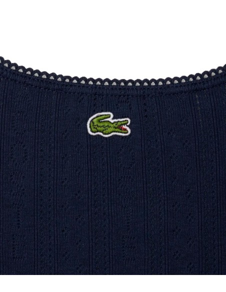 Lacoste - Camiseta De Tirantes De Corte Ajustado