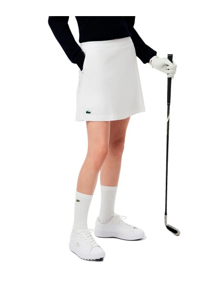 Lacoste - Falda Con Forro Ultra-Dry