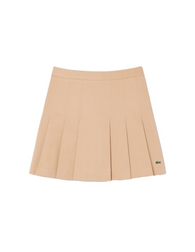 Lacoste - Falda Corta Plisada