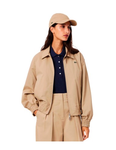 Lacoste - Chaqueta De Tela De Gabardina