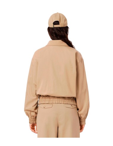 Lacoste - Chaqueta De Tela De Gabardina