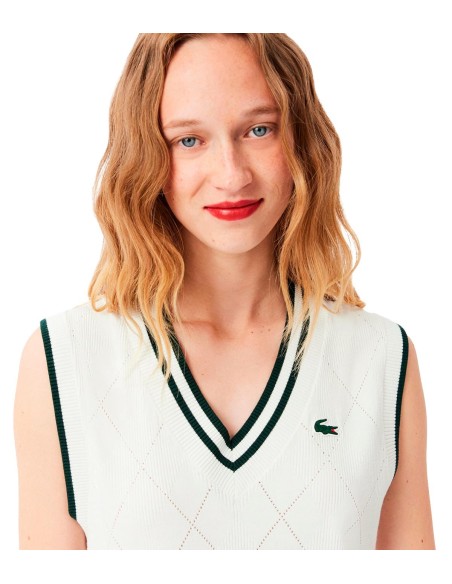 Lacoste - Chaleco De Golf Con Logo