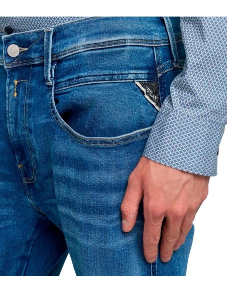 Replay - Pantalón Vaquero Oz Hyperflex Stretch