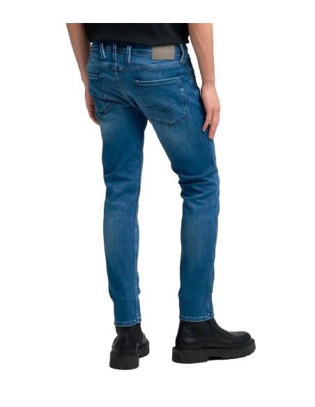 Replay - Pantalón Oz Mid Blue Power