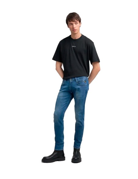 Replay - Pantalón Oz Mid Blue Power