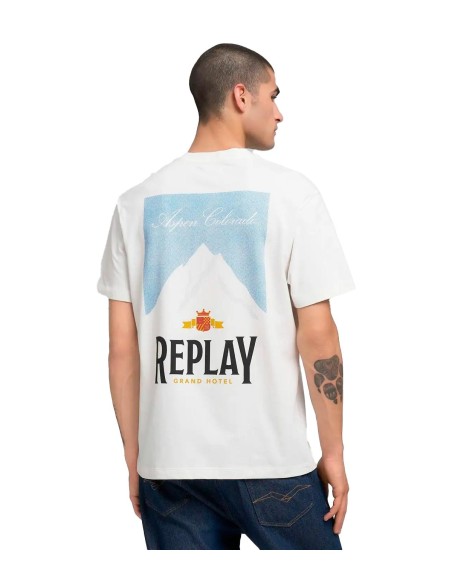 Replay - Camiseta Piece Dyed Heavy