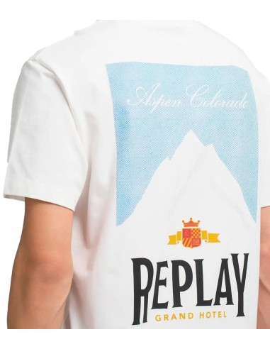 Replay - Camiseta Piece Dyed Heavy
