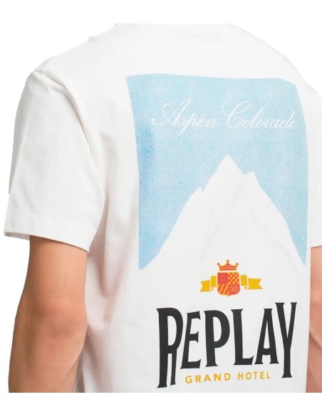 Replay - Camiseta Piece Dyed Heavy