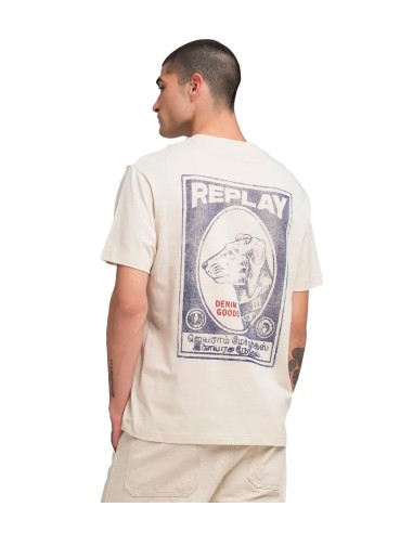 Replay - Camiseta Piece Dyed Heavy