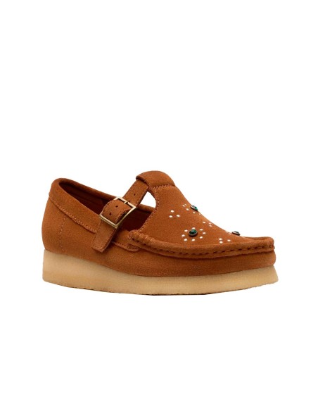 Clarks - Zapatos Wallabee T Bar