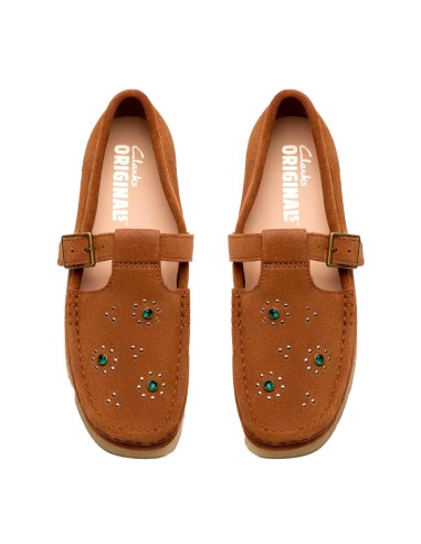 Clarks - Zapatos Wallabee T Bar