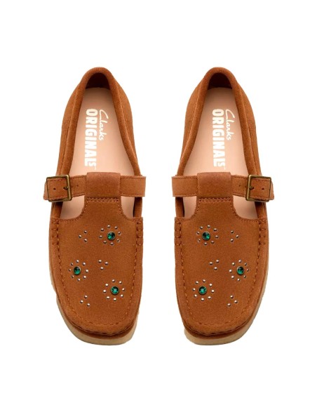 Clarks - Zapatos Wallabee T Bar