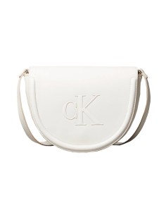 Calvin Klein - Bolso Saddle Con Monogram