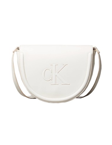 Calvin Klein - Bolso Saddle Con Monogram