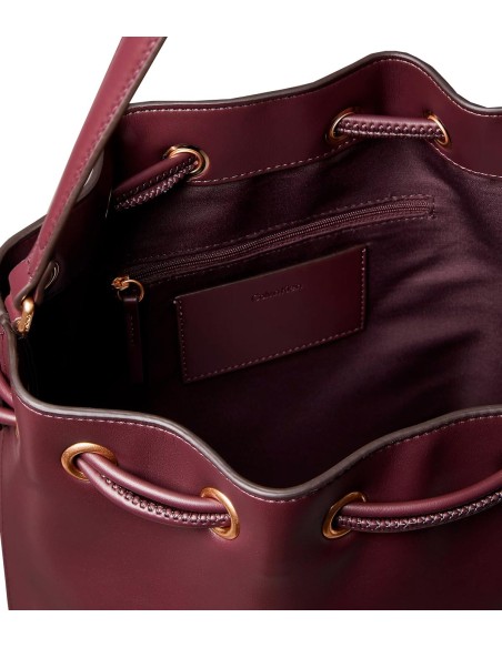 Calvin Klein - Bolso Saco Con Logo Monograma Grabado