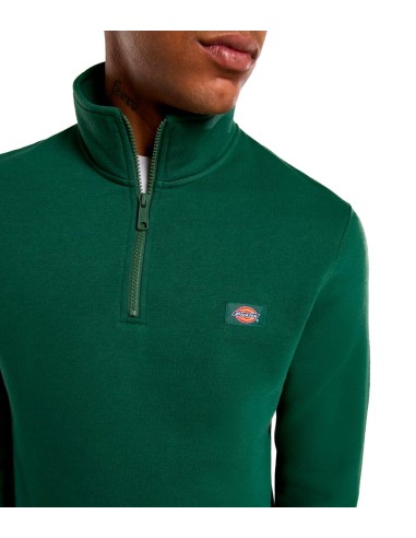 Dickies - Sudadera Oakport Quarter Zip Pine