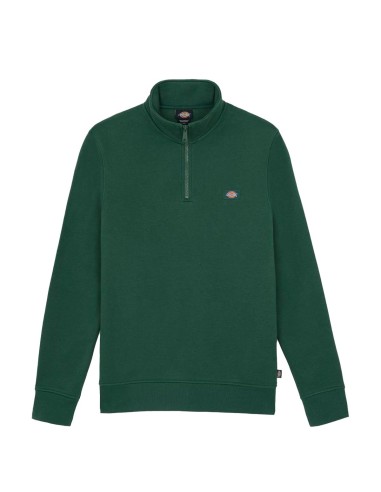 Dickies - Sudadera Oakport Quarter Zip Pine