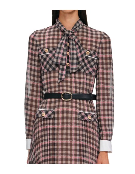 Self-Portrait - Vestido A Cuadros