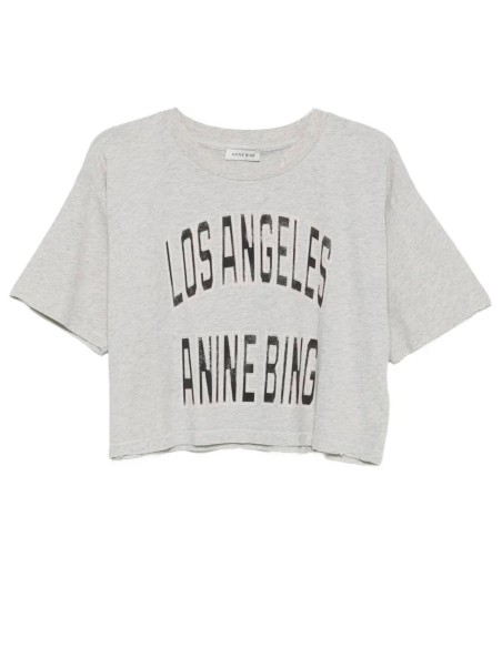 Anine Bing - Camiseta Johnny Cropped