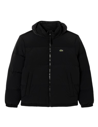 Lacoste - Chaqueta Acolchada Con Capucha Hidrófuga