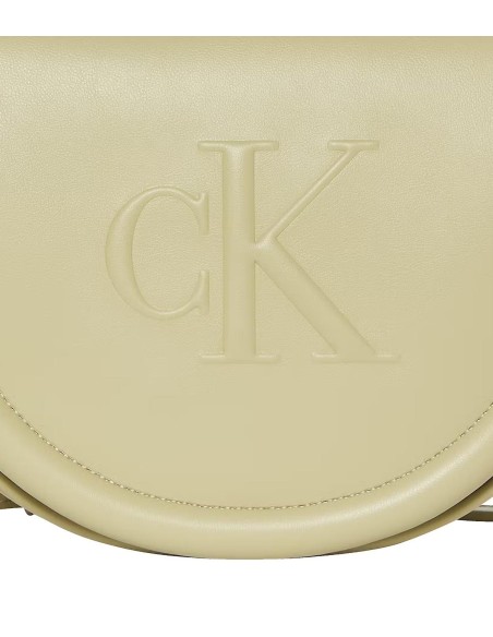 Calvin Klein - Bolso Crossbody Bold CK Saddle