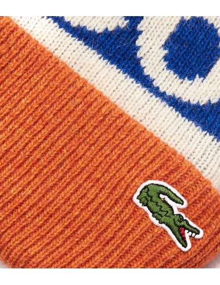 Lacoste - Gorro Hombre Multicolor - Ribbed Beanie