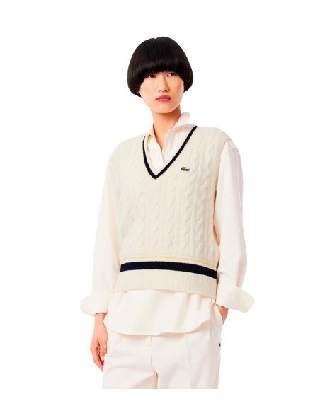 Lacoste - Chaleco De Punto En Lana