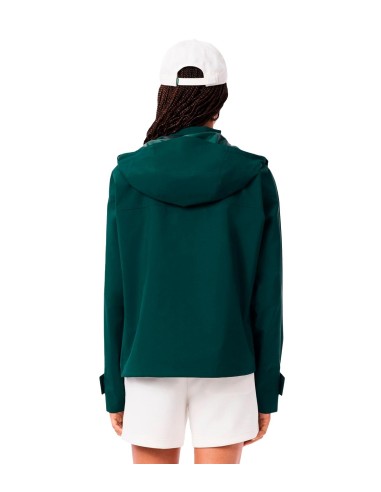 Lacoste - Chaqueta Impermeable Con Capucha
